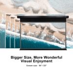 VIVIDSTORM PRO A Slimline Motorised Drop Down Projector Screen for Ceiling Mounted UST Laser Projectors - 이미지 3
