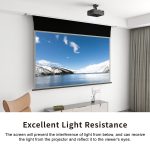 VIVIDSTORM PRO A Slimline Motorised Drop Down Projector Screen for Ceiling Mounted UST Laser Projectors - 이미지 7