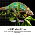 VIVIDSTORM PRO P Slimline ALR Acoustically Transparent Motorised Drop Down UST Projector Screen - 이미지 9