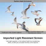 VIVIDSTORM S ALR Motorised Floor Rising Projector Screen for Standard Throw Projectors - Image 14