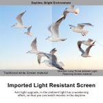 VIVIDSTORM S ALR P Acoustically Transparent Motorised Floor Rising Standard/Long Throw Projector Screen - Image 11