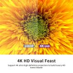 VIVIDSTORM Slimline P Acoustically Transparent Cinema White Motorised Drop Down Projector Screen - 이미지 9