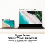 VIVIDSTORM S PRO Motorised Floor Rising UST Laser Projector Screen - 이미지 7