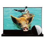 VIVIDSTORM S PRO Motorised Floor Rising UST Laser Projector Screen - 이미지 5
